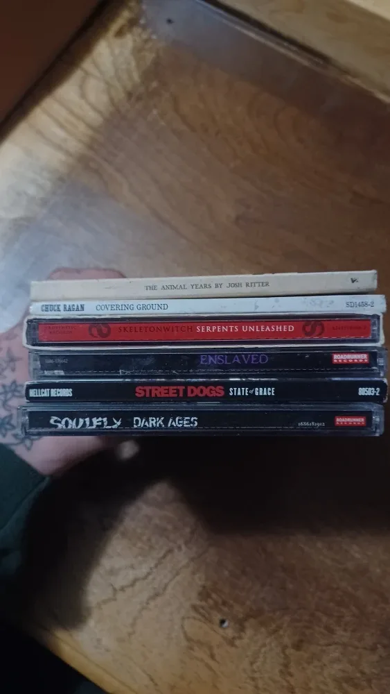 Mixed Lot of CDs - Chuck Ragan, Soulfly, and More!