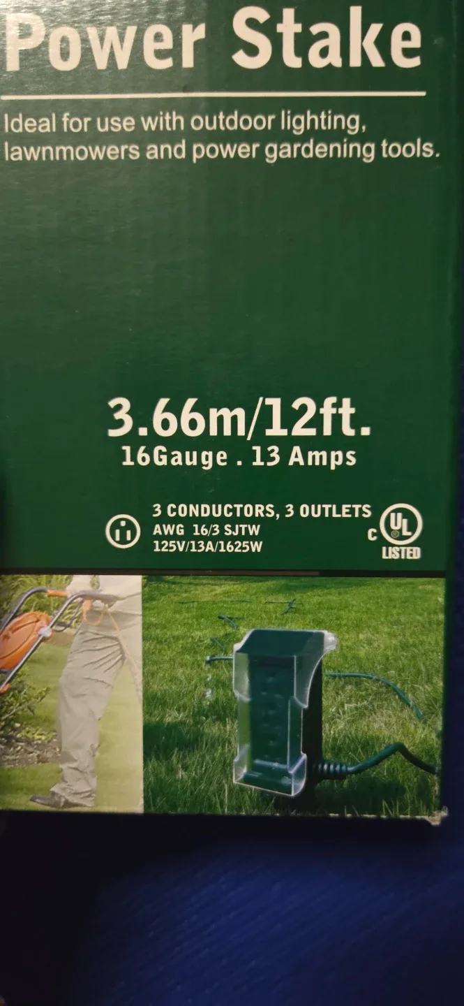 RiteCord Outdoor Power Stake - 12ft image indicator(2)