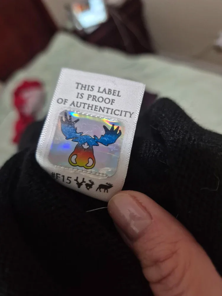 Moose Knuckles Black Toque image indicator(3)