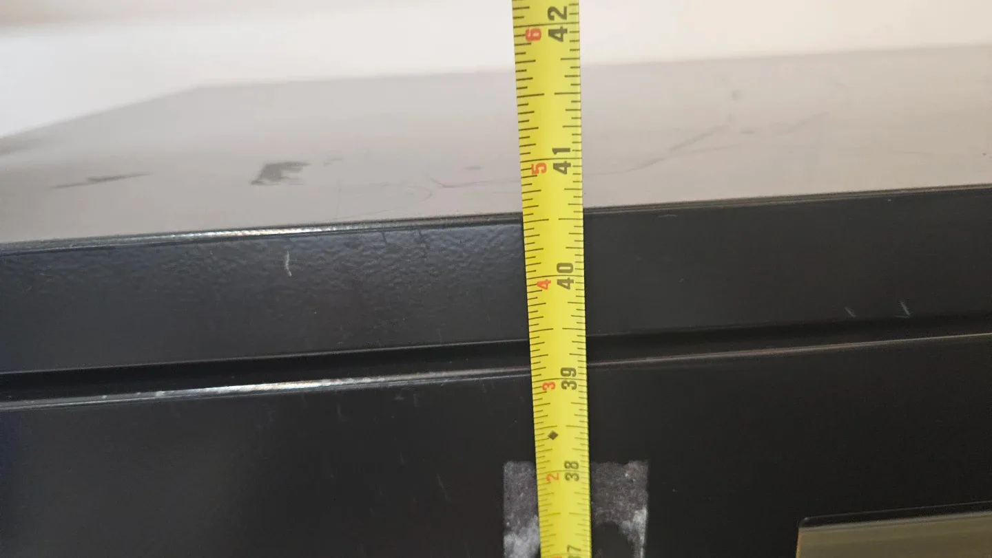 Global Filing Cabinet 3 drawers - Black image indicator(4)