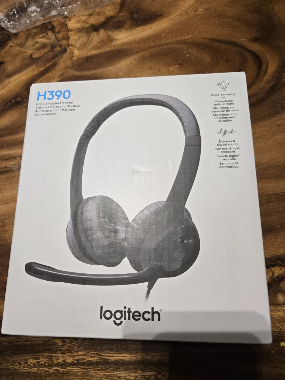 Logitech H390 USB Computer Headset - New!