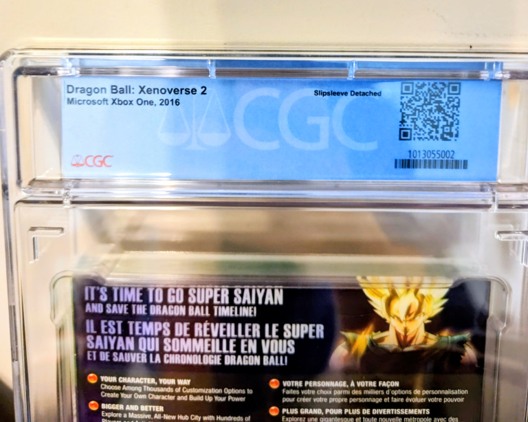 Graded Dragonball Z Xenoverse2 Microsoft Xbox OneCGC sealed9.2/A - photo 5