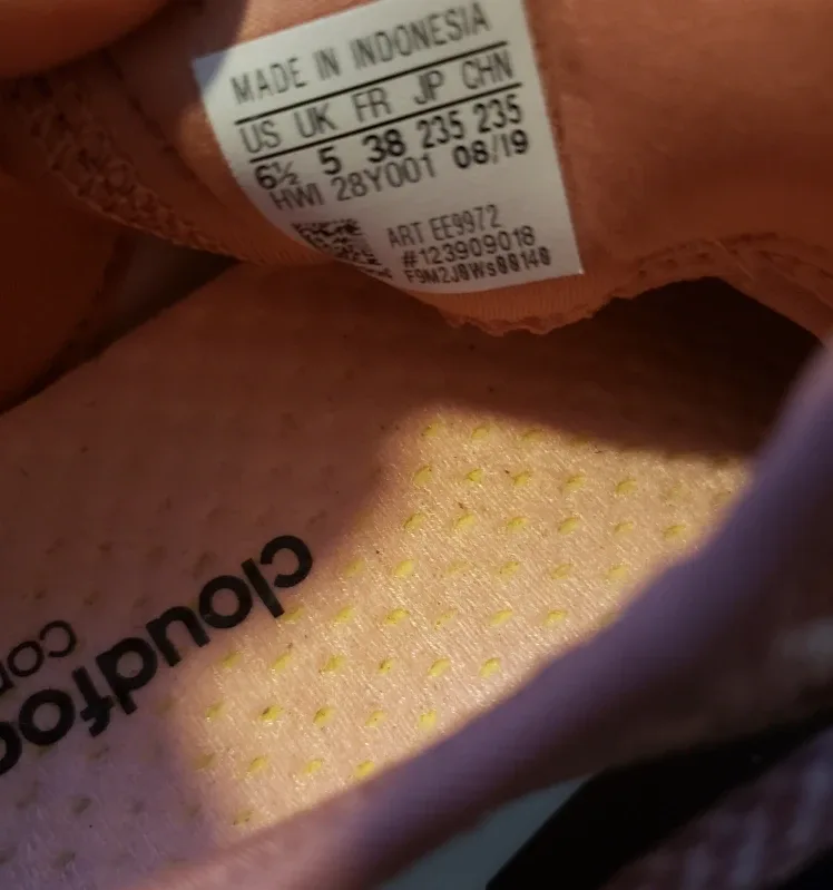 Adidas Cloudfoam Women's Running Shoes - Size 6.5 image indicator(4)