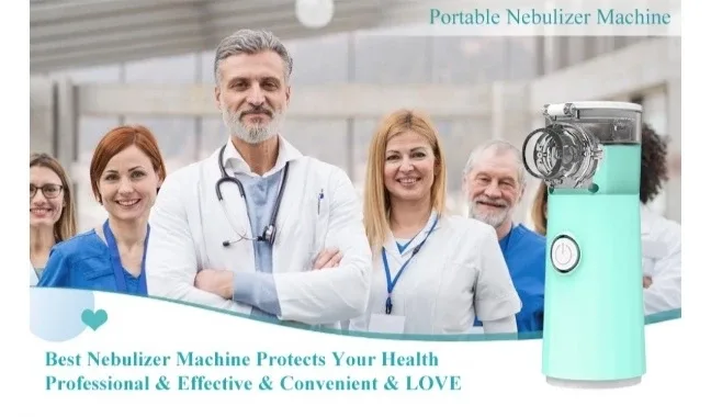 NEW Portable Nebulizer - Blue image indicator(2)