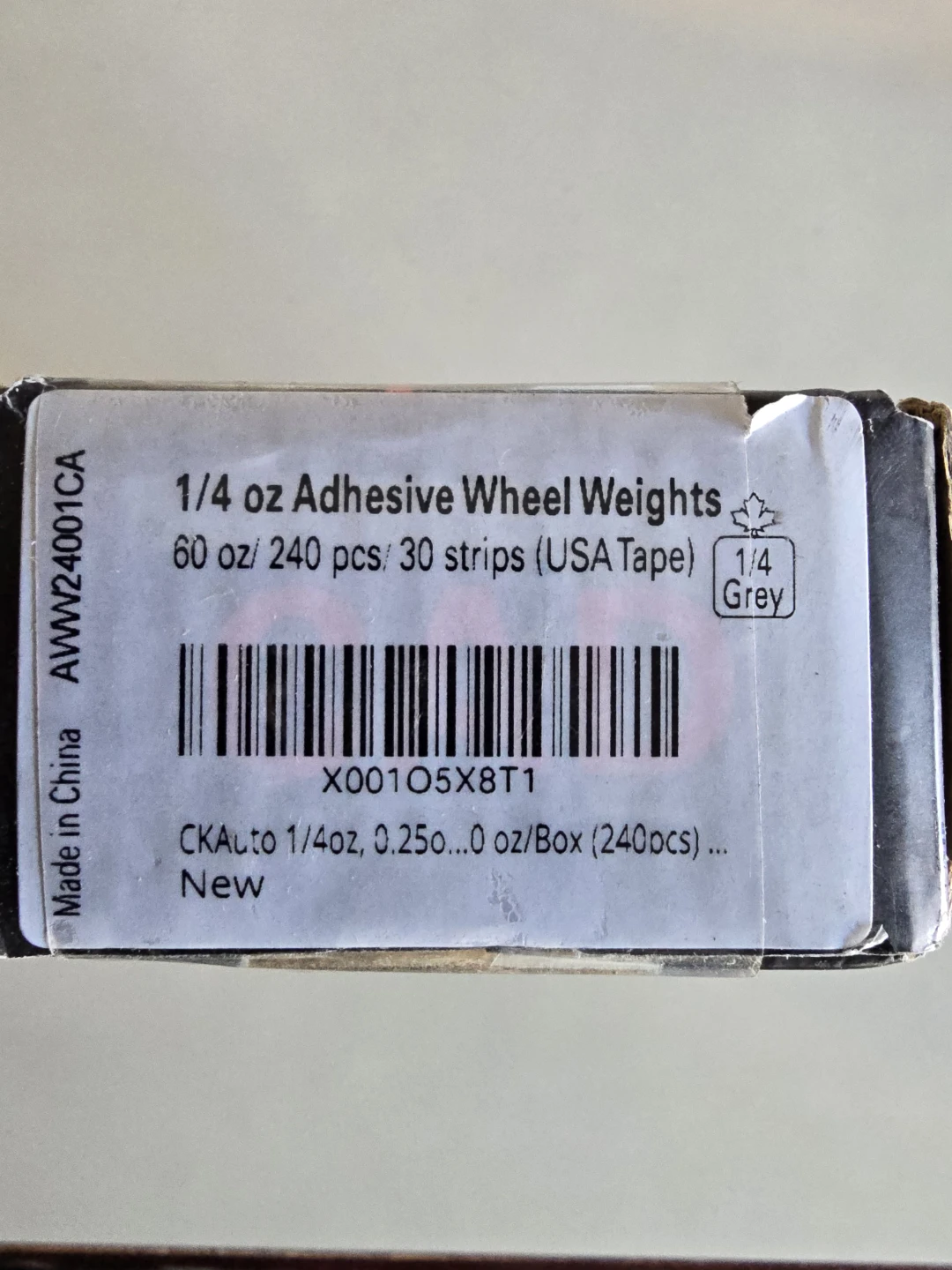 New CKAuto 1/4 oz Adhesive Steel Wheel Weights - photo 3