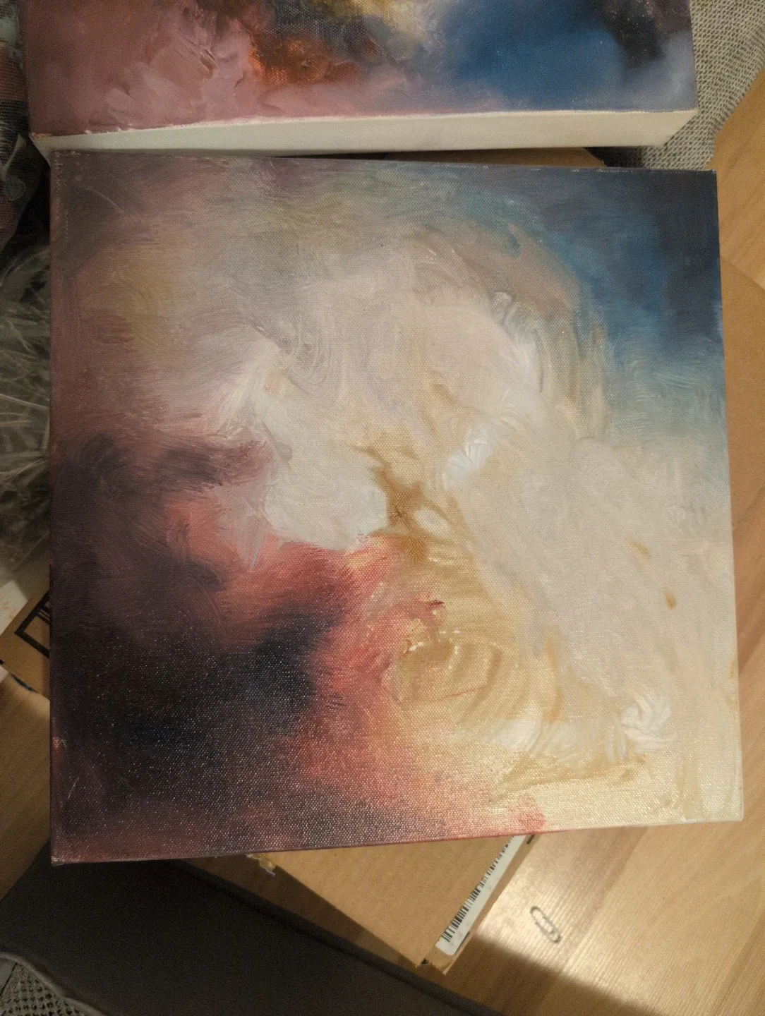 Abstract Painting duo image indicator(3)