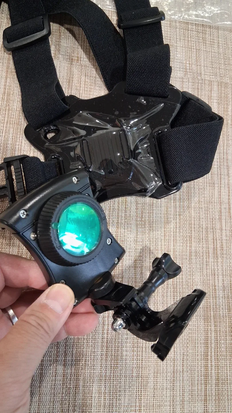 Smartphone Chest Mount for Motorcyclist, ebike, escooter. image indicator(4)