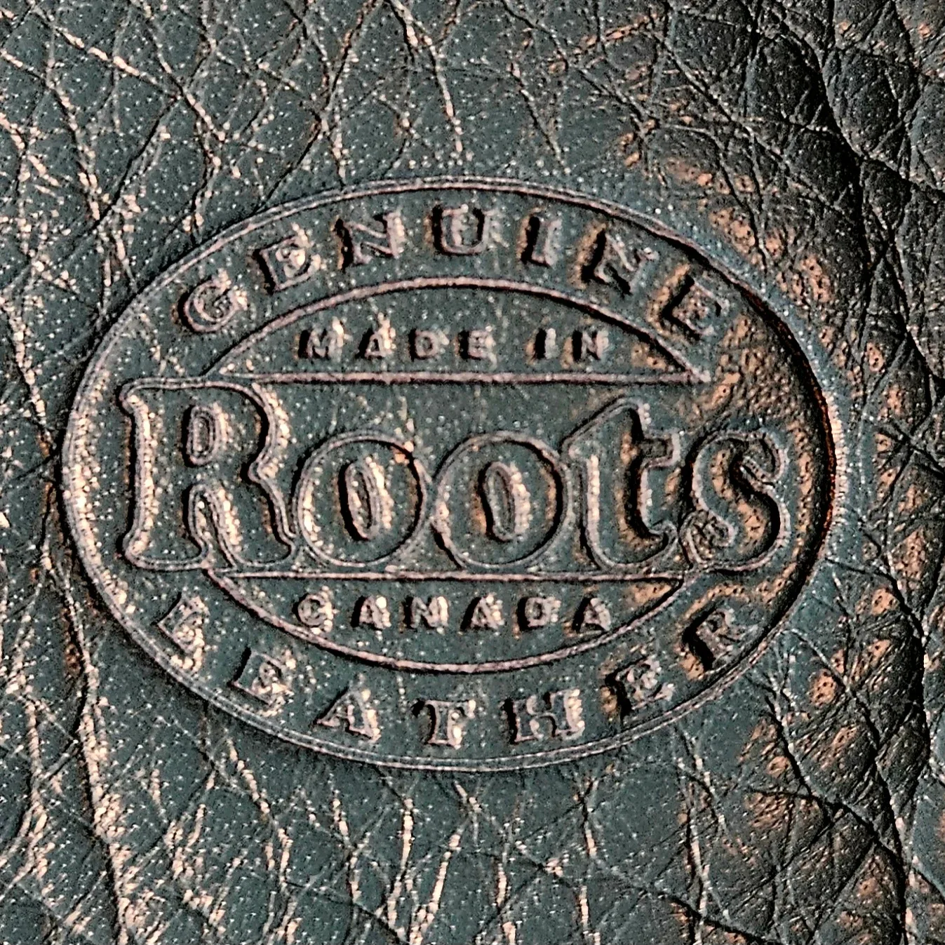 Roots Leather Phone Pouch - Blue 🌐✨️