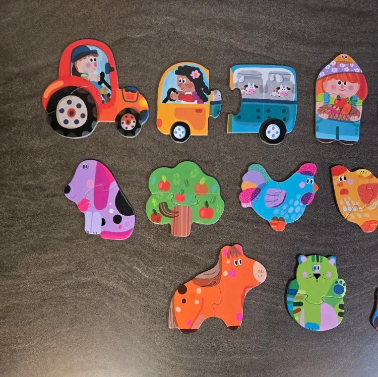 Headu Touch 2-Piece Farm Puzzles image indicator(3)