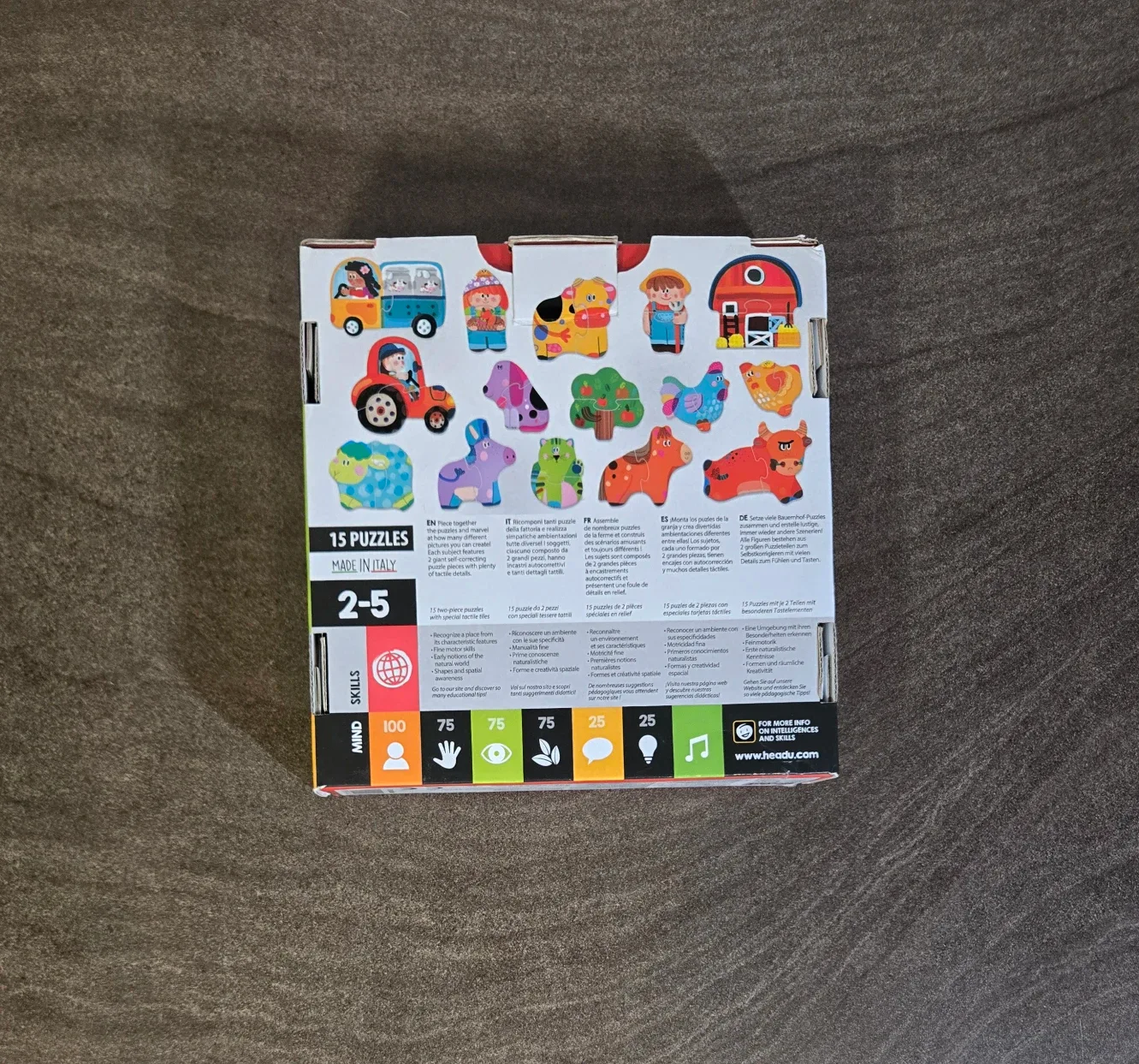 Headu Touch 2-Piece Farm Puzzles image indicator(5)