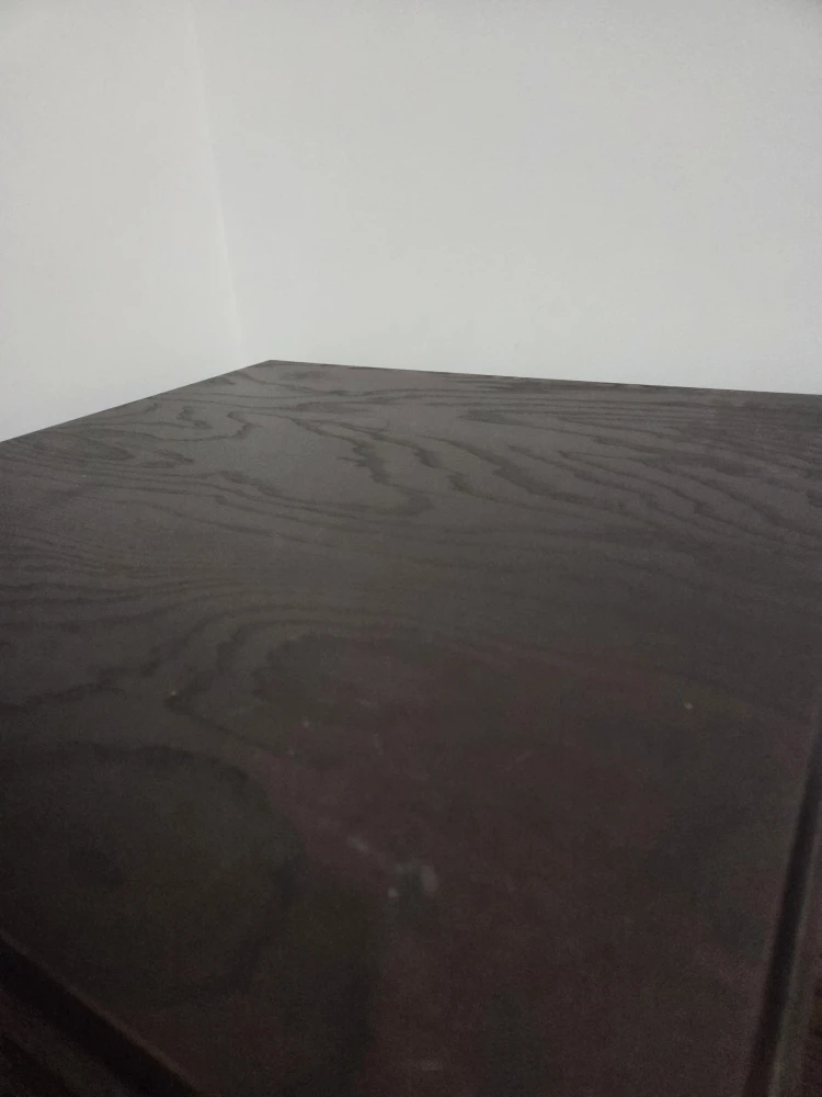 FREE!! Dark Brown Wood Side Table - photo 2