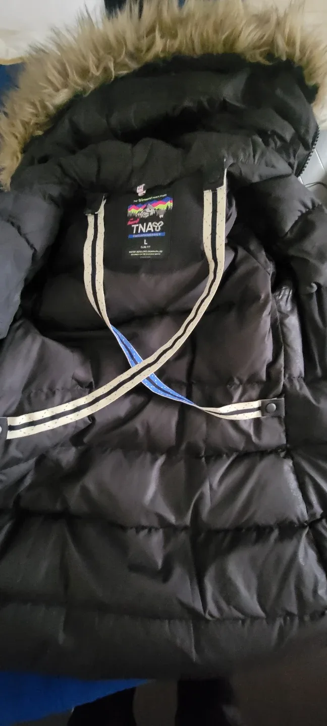 TNA Black Winter Parka image indicator(5)