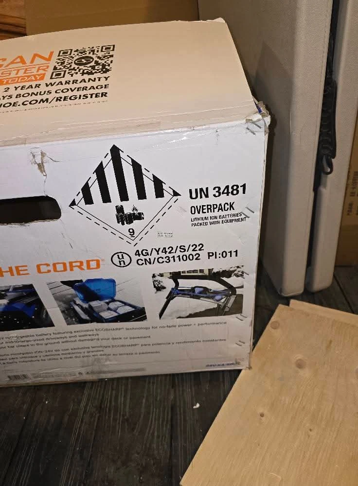 Snow Joe 24V-X4-SB21 Cordless Snow Blower - photo 2