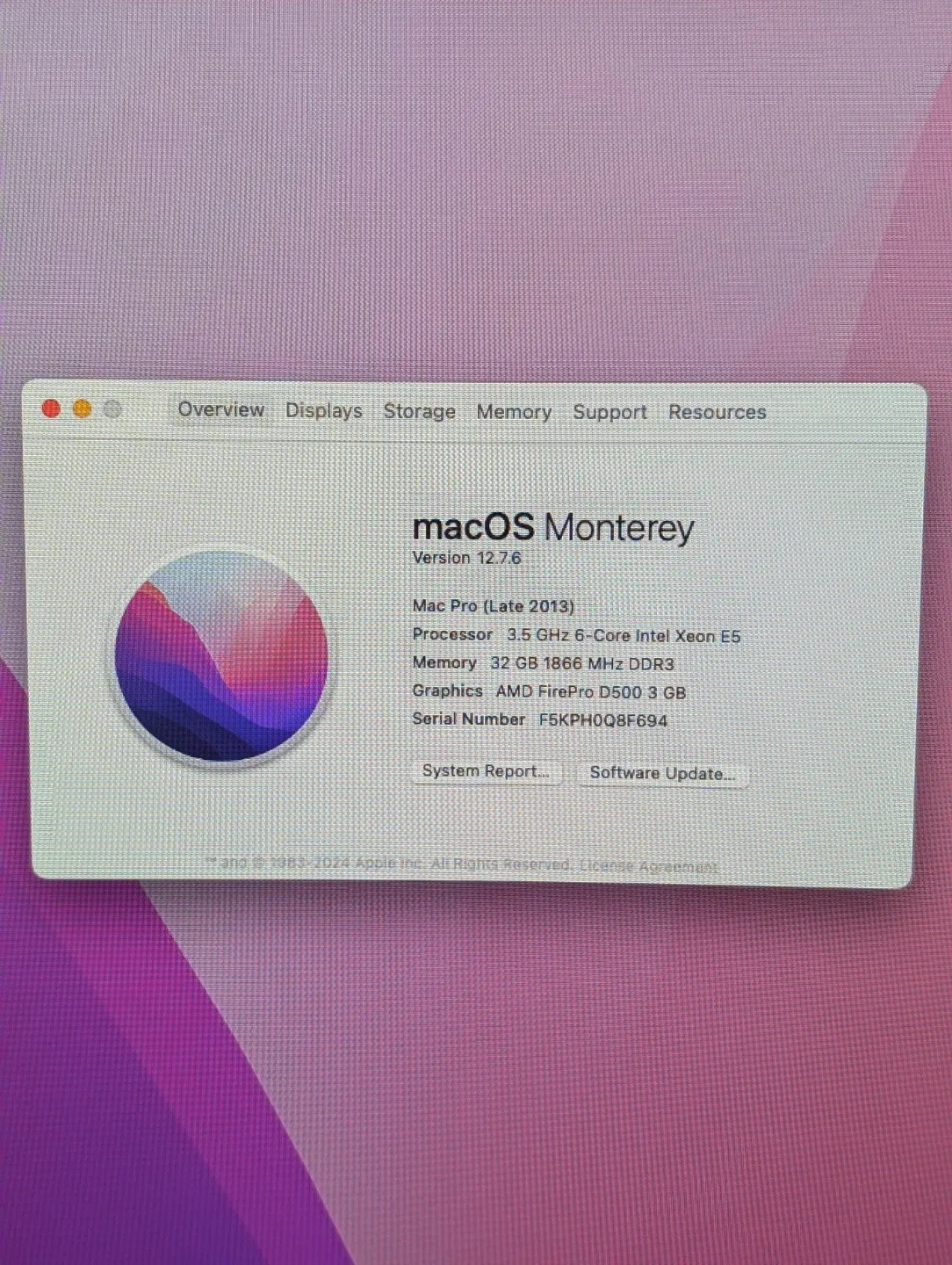 Apple Mac Pro (Late 2013) 500GB image indicator(2)