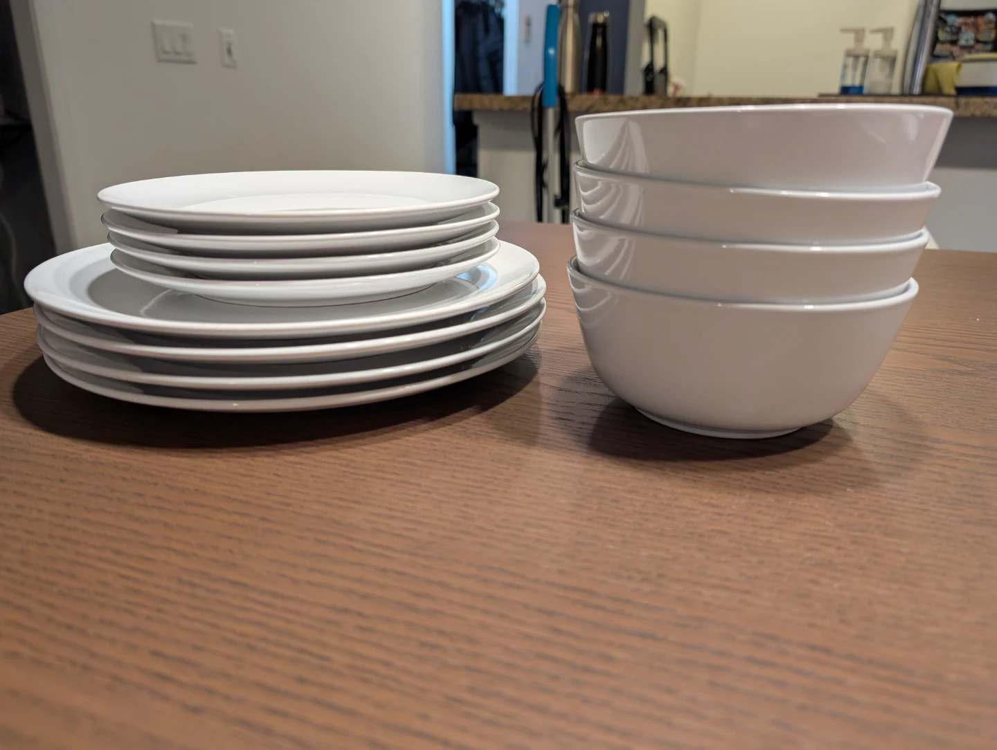 IKEA White Plates and Bowls - photo 2