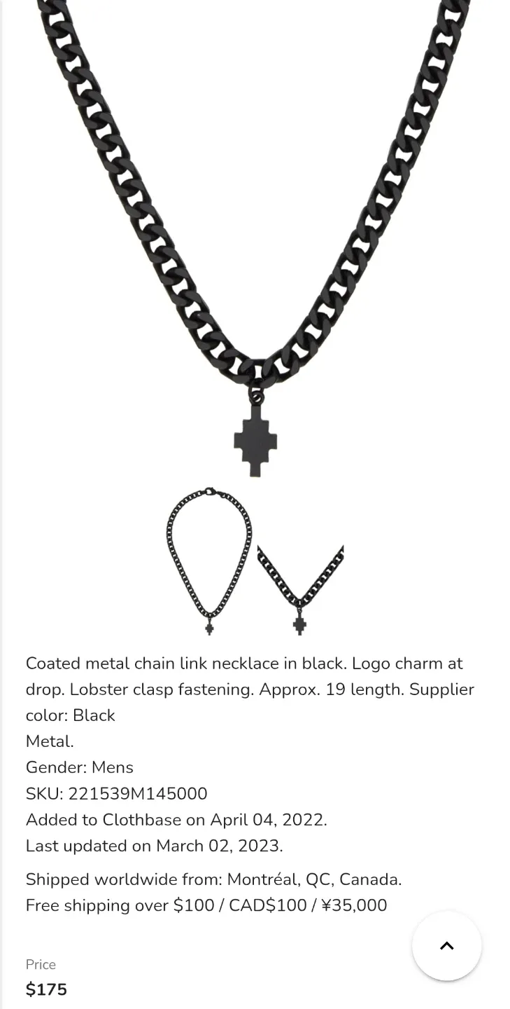 Marcelo Burlon Necklace & Braclet image indicator(3)