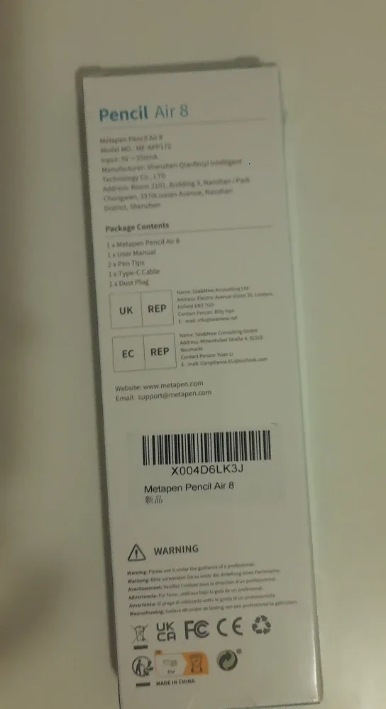 Metapen Pencil Air 8 - New in Box image indicator(2)