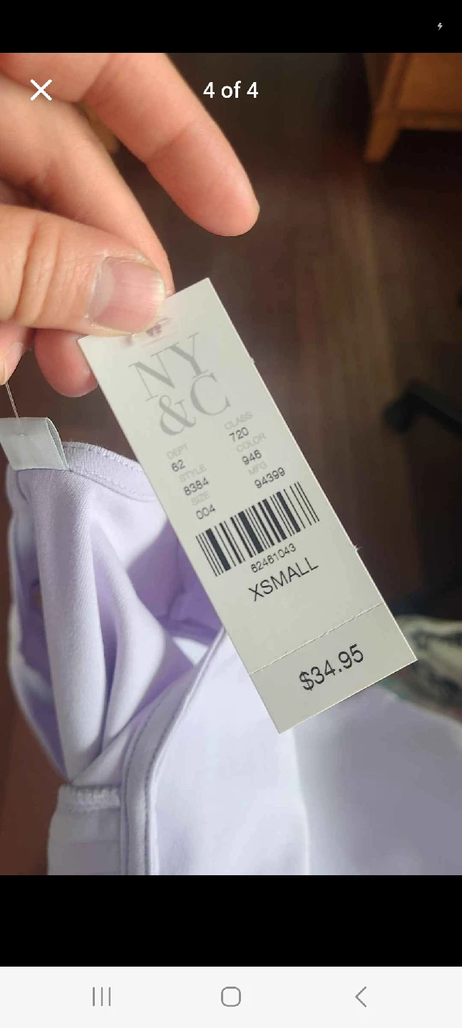 New/Unworn NY&C Lavender Sleeveless Shift Dress with tag - photo 2
