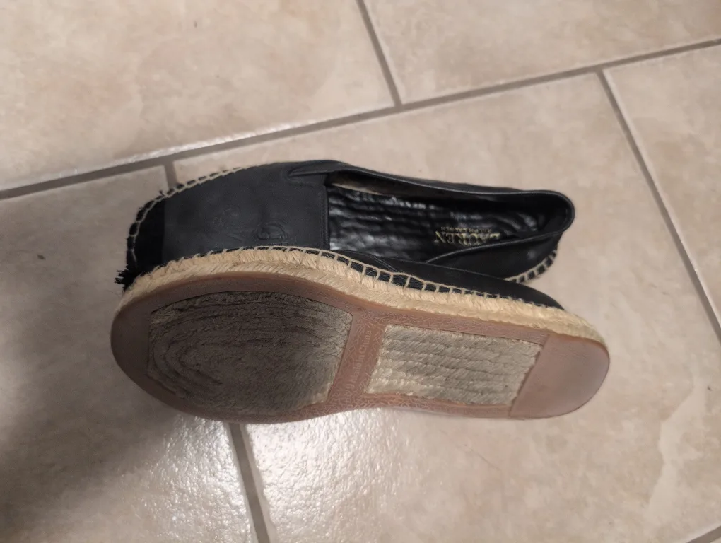 Ralph Lauren Black Espadrille Slip-Ons image indicator(3)