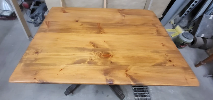 Wood Table with Legs