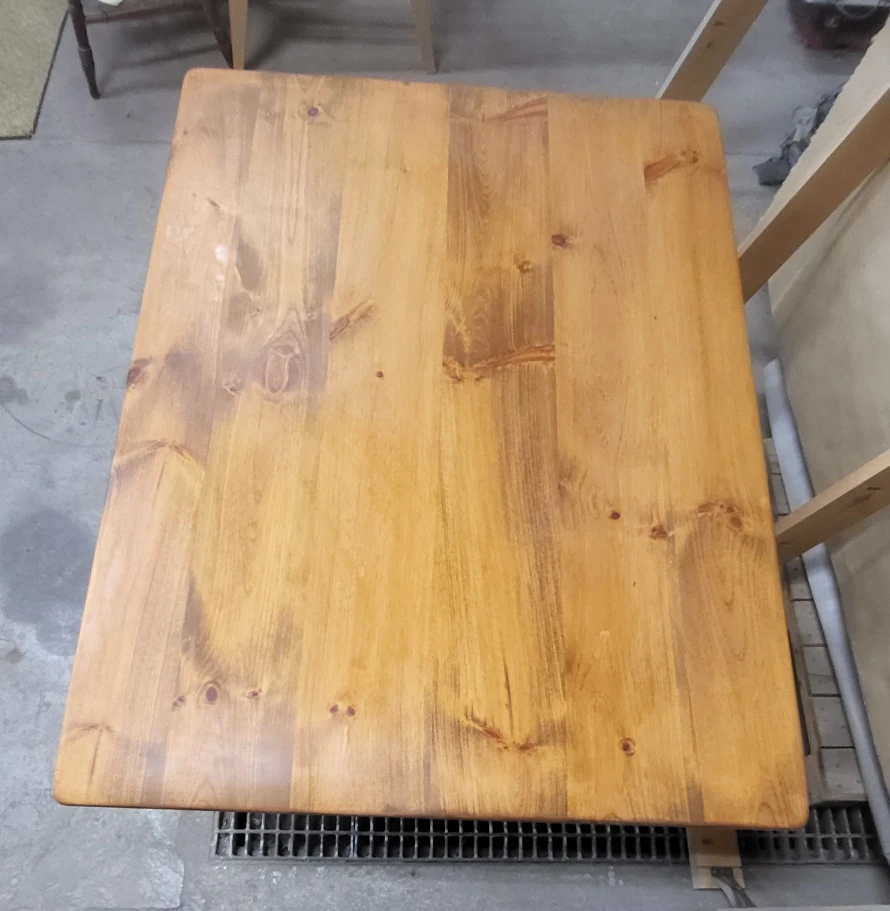 Wood Table with Legs - photo 2