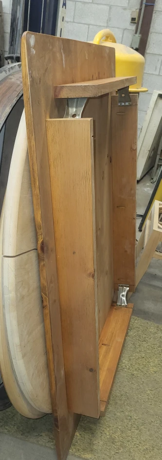 Wood Table with Legs - photo 3