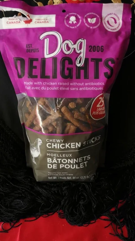 Dog Delights Chewy Chicken Sticks