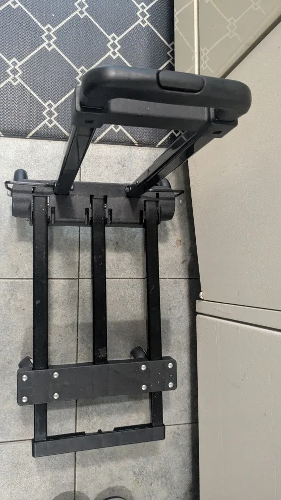 Folding Luggage Cart - Black