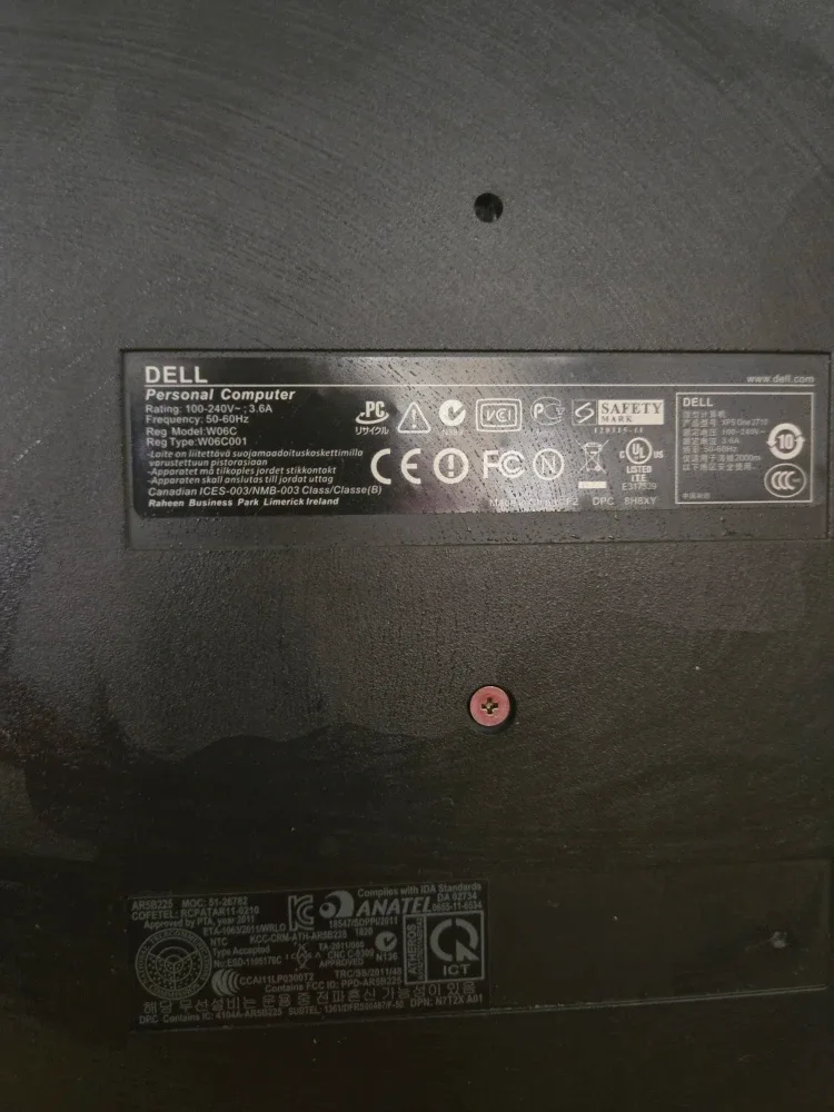 Dell Personal Computer W06C