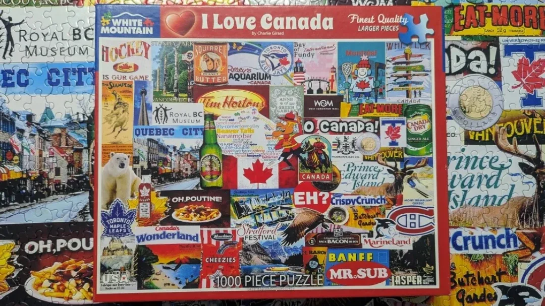 1000 Piece Canada Puzzle