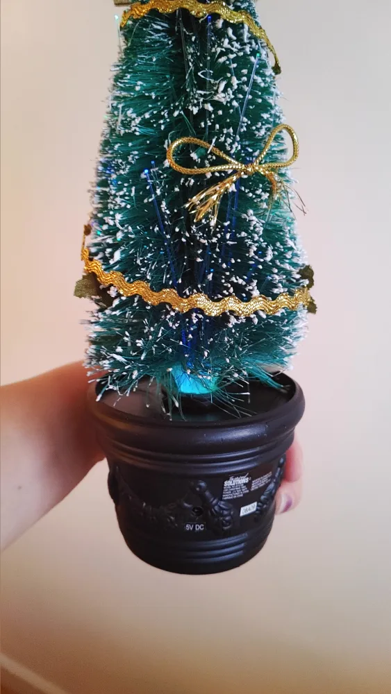 Artificial Small Fiber Optic Christmas Tree New image indicator(8)