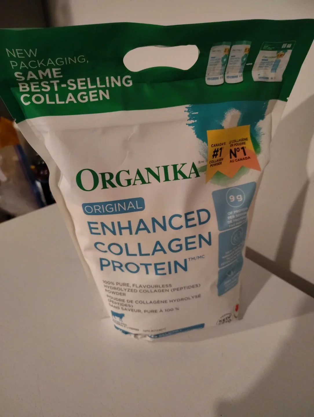 Organika Enhanced Collagen Protein Powder