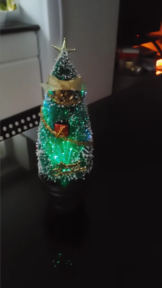 Small Christmas Tree New Battery Operated image indicator(2)