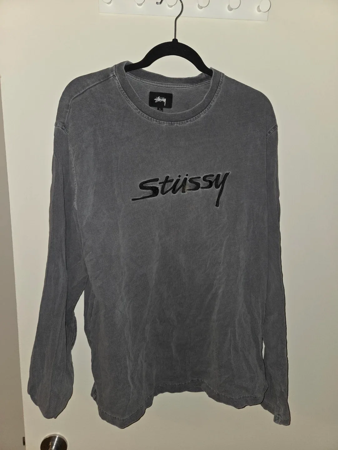 Stussy Long Sleeve T-Shirt - Size L