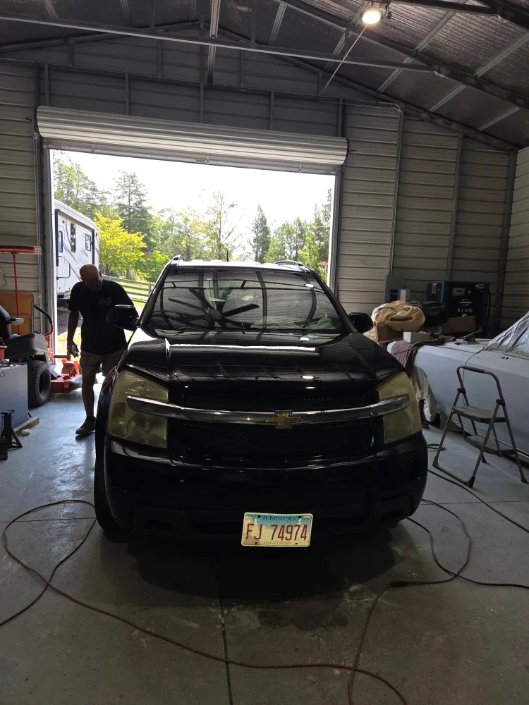 Black Chevrolet Equinox SUV