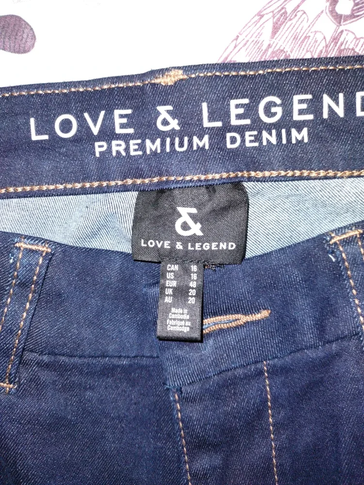 Love & Legend Premium Denim Jeans - Size 16 image indicator(2)