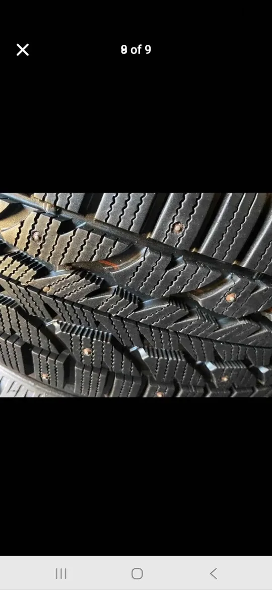 Set of 4 FIRESTONE Winter Tires + Rims 235/55R17 image indicator(9)