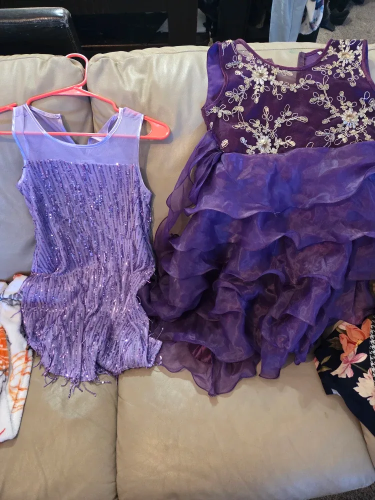 Purple Dresses