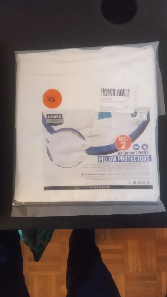 New Utopia Bedding Queen Pillow Protectors (2 Pack) image indicator(2)