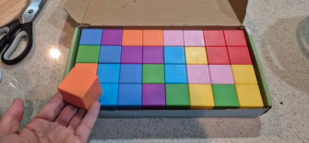 Bearvely Magnetic Blocks for kids - 32 Pieces image indicator(3)