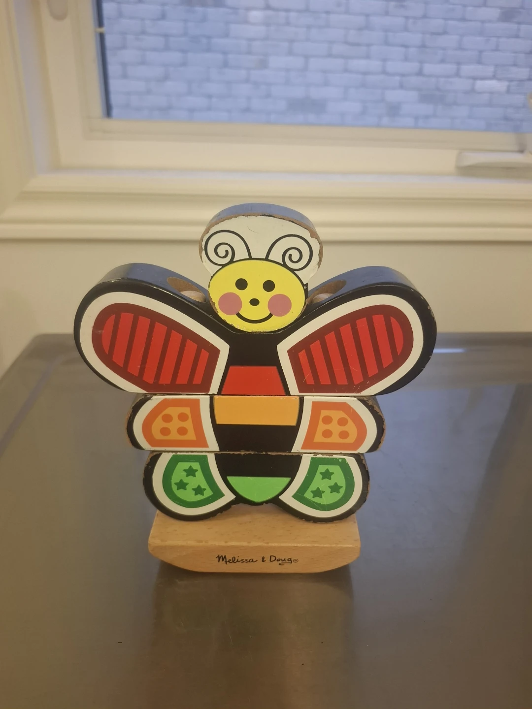 Melissa & Doug Wooden Stacking Toy