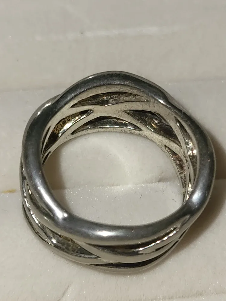 Sterling Silver Braided Ring