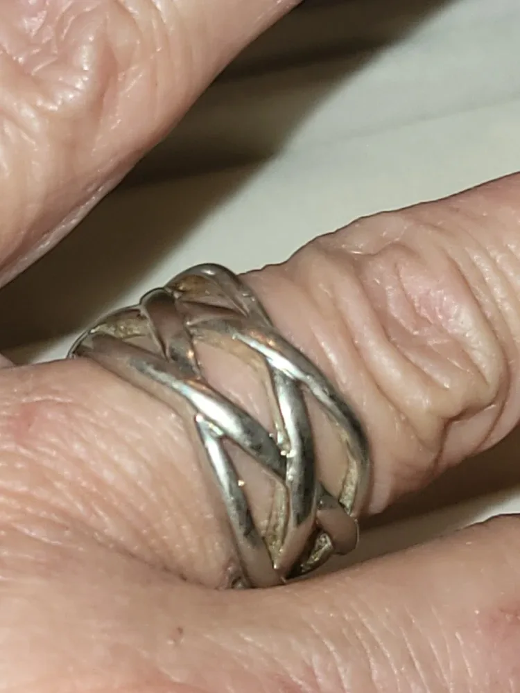 Sterling Silver Braided Ring image indicator(3)