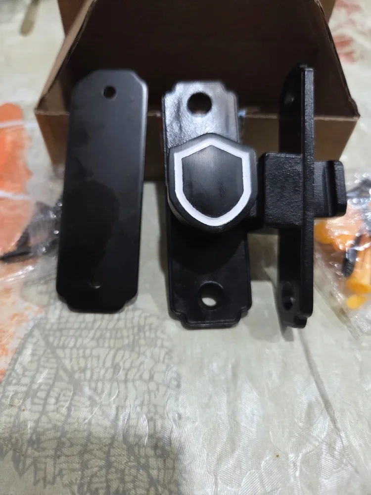 Black Gate Latch with Screws image indicator(2)