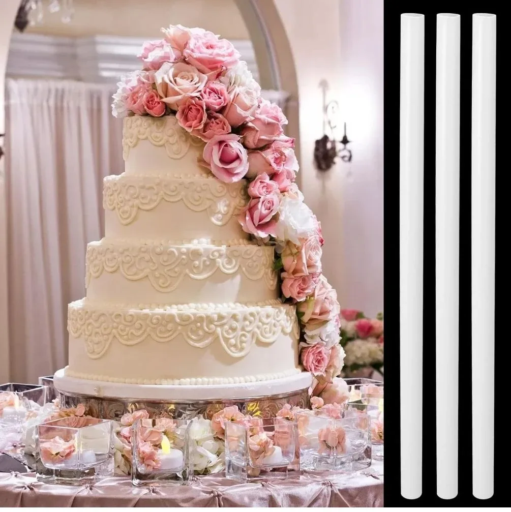 Cake Dowel Rods - White, 12 inch Length image indicator(2)