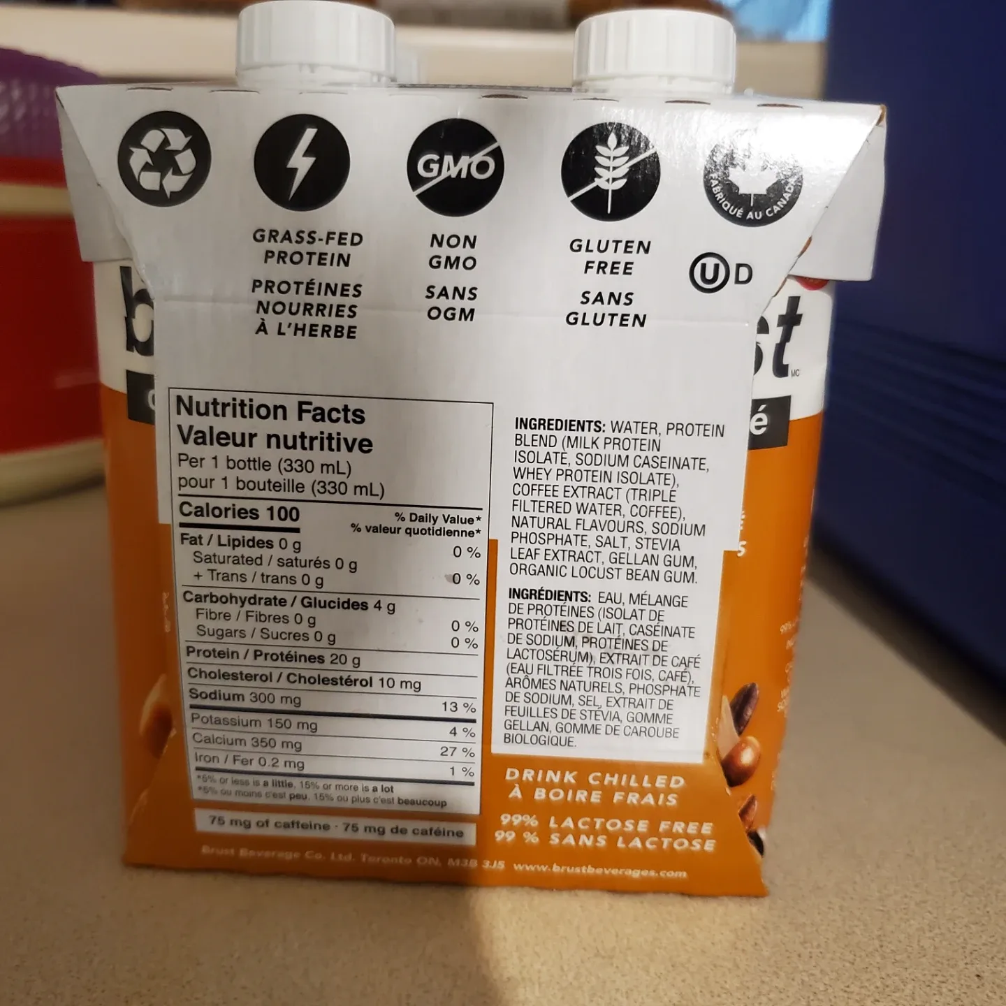 Brüst Salted Caramel Latte Protein Coffee image indicator(3)