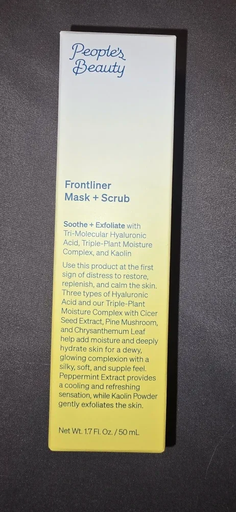 People's Beauty Frontliner Mask + Scrub
