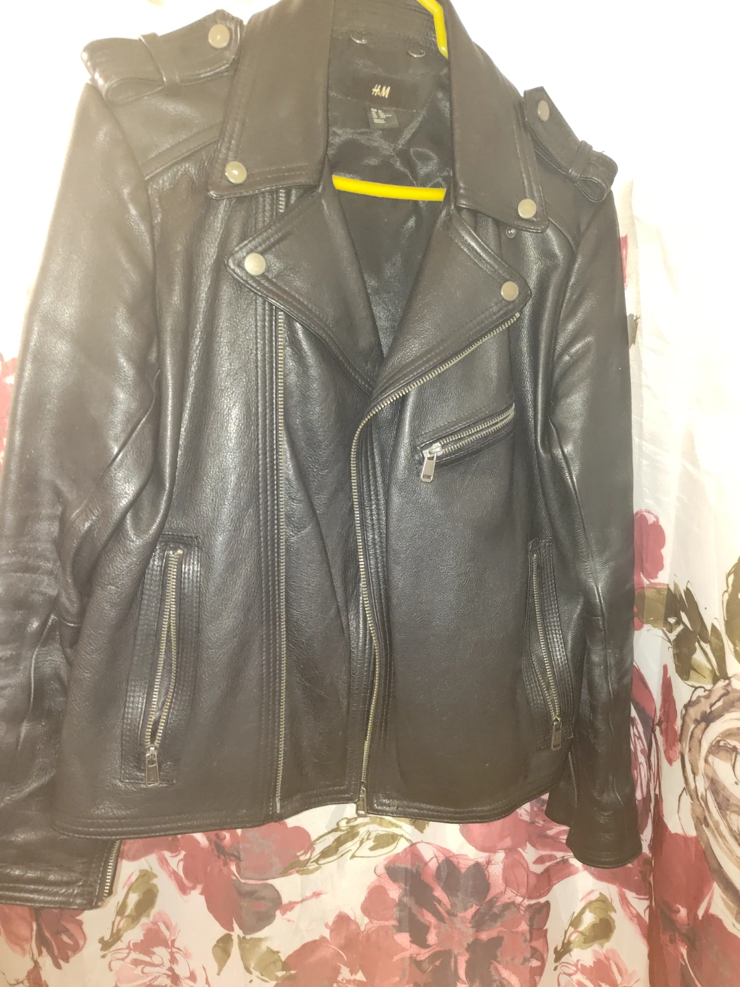 H&M Black Leather Jacket