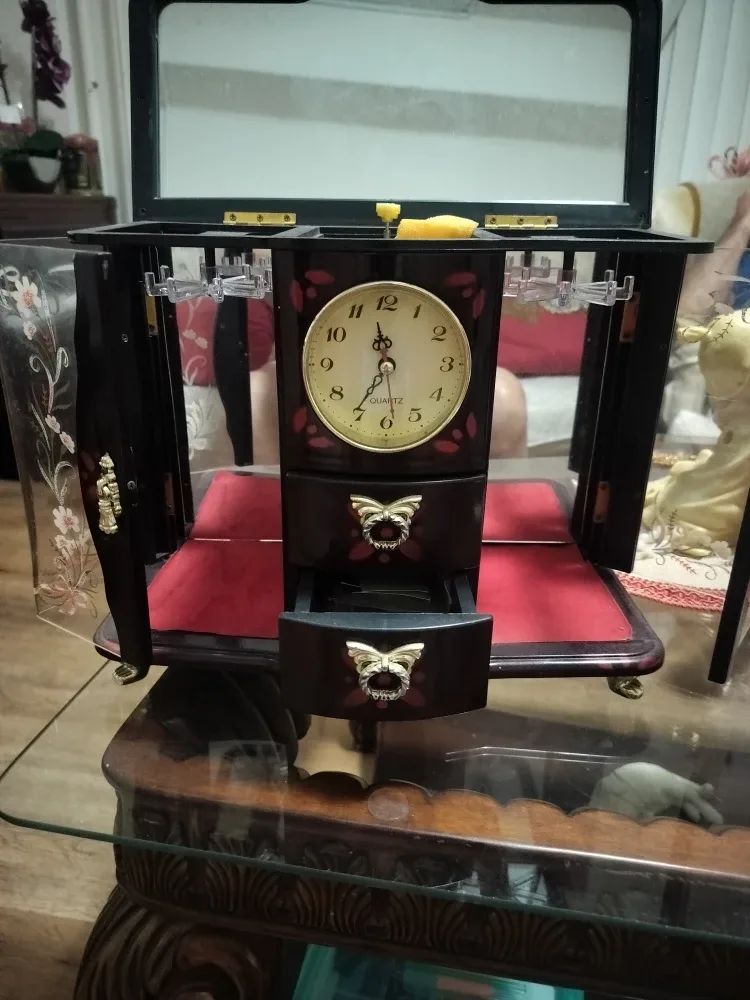Jewelry Box with Clock image indicator(2)