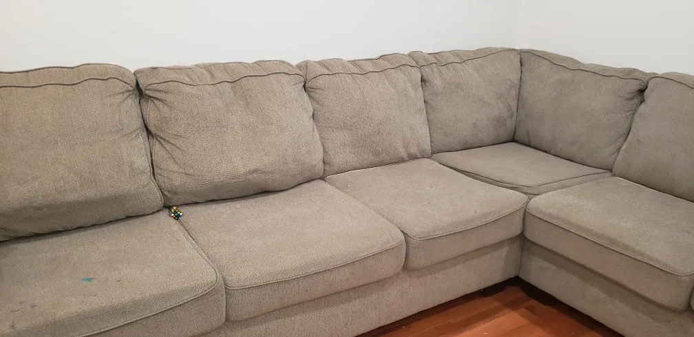 Furniture Set: Coffee Table, TV Stand & Sectional Sofa